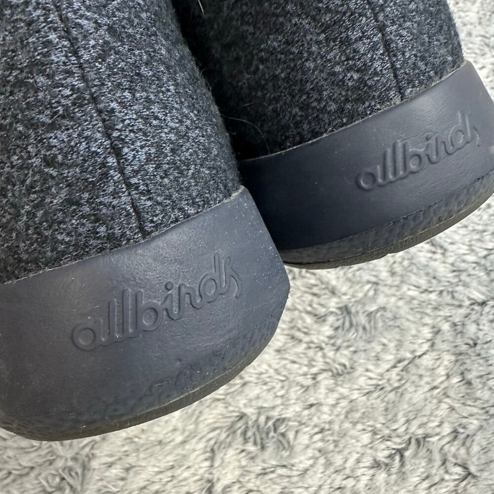 Allbirds Tree Topper High Top Navy Blue Sneakers Size 9 Lightweight Sustainable - Picture 8 of 9